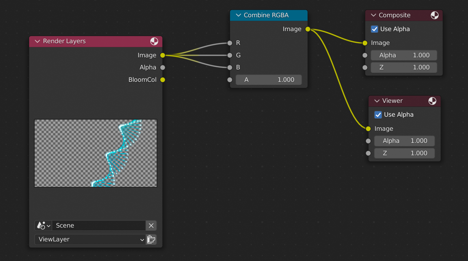 Bloom possible with transparency? (CYCLES) - Compositing and Post  Processing - Blender Artists Community